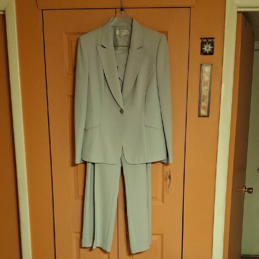 Womens Light Gray Suit
